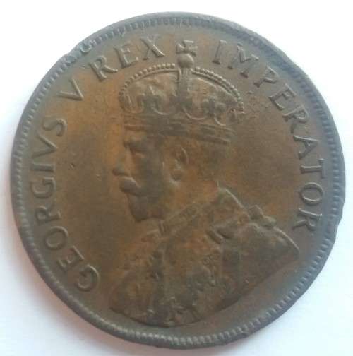 1934 - 1 PENNY (1D) - UNION OF SOUTH AFRICA