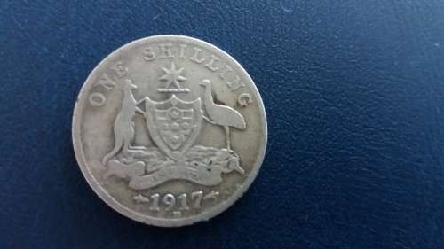 Reserved for Jan - Australia Silver 1917 shilling