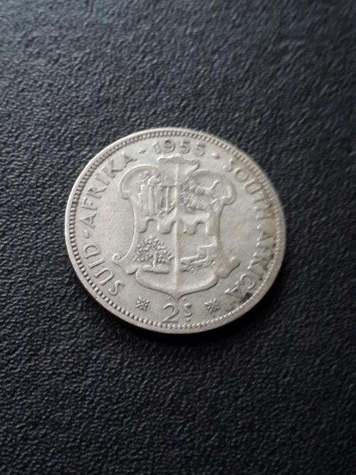 1955 UNION 2 SHILLING