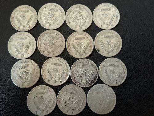 SAU 3D TICKEYS SET OF 15 COINS FROM THE 1940'S -  80% SILVER  -  BID PER COIN