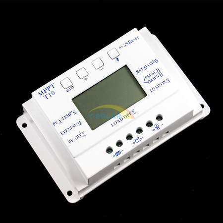 10A MPPT+ PWM charging mode Solar Charge Controller with LCD Display