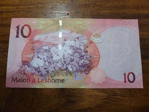 Central Bank of Lesotho 10 Maloti
