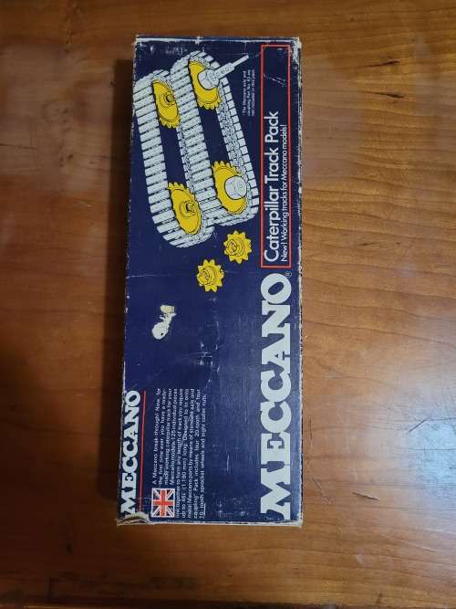 Meccano-Plastic Caterpillar Track Pack 1973