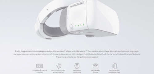Excelent DJI Mavic Pro Flymore Combo + DJI Goggles