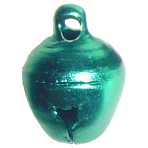 Charms Jingle Bells Green, sold individually