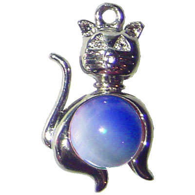 Rotating Bead Charm Kitty 22mm, sold individually (limited)