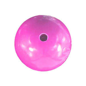 Acrylic Gumball Bead in Bright Pink 5mm