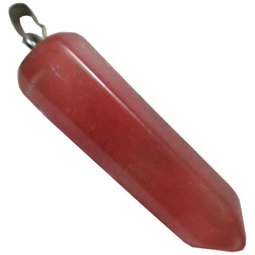 Cherry Obsidian Point Pendulum 40mm with Bail