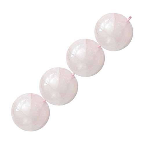 Rose Quartz Round Beads 8mm, pack of 10pcs