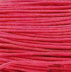 1mm Red Waxed Cotton Cord 5m length
