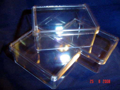 58x40x23 mm Clear as Glass Acrylic Container - LOVELY - A little Box with a Whole lot of Uses