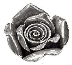 COST PRICE! Hill Tribe Handcrafted Antiqued Silver 8.8g ROSE PENDANT Av 2.3 x 2.1 x 1.1 cm
