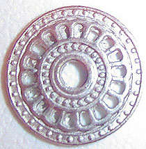 Eastern Bazaar 21mm Metal Silvertone Bead Cap/Spacer