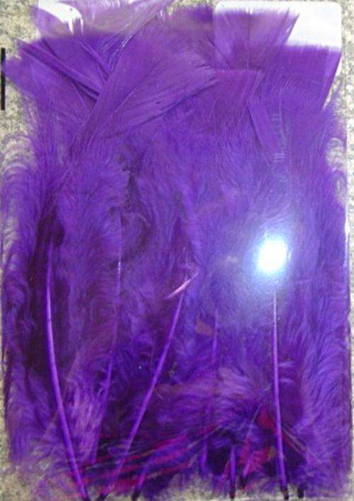 30pc Feather Pendant Starter Kit in PURPLE (For Earrings, DreamCatchers, Mobiles, Pendants)