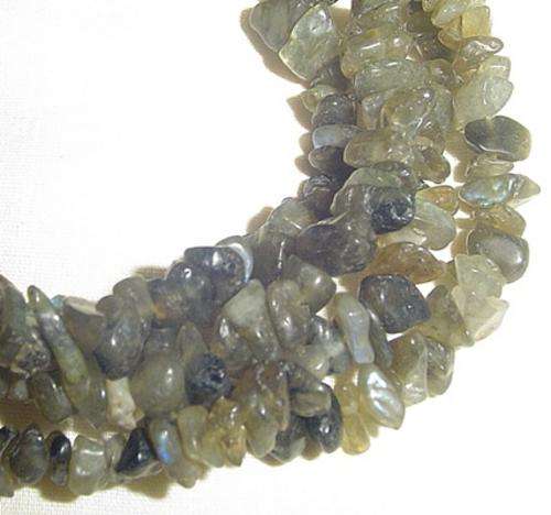 20cm Length Labradorite SP Gemstone CHIP Beads