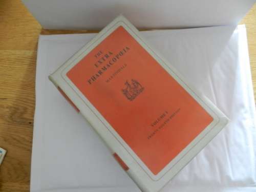 Vintage Medical Reference Book 1958.  The Extra Pharmacopoeia