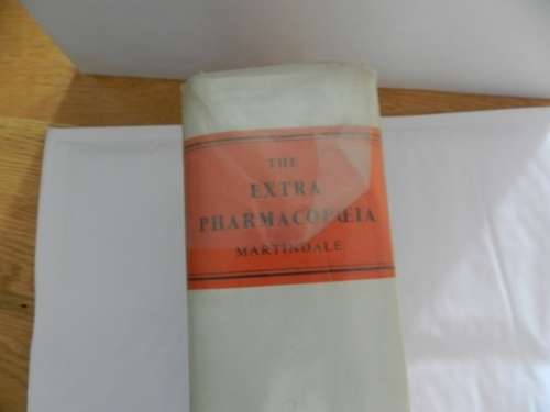 Vintage Medical Reference Book 1958.  The Extra Pharmacopoeia