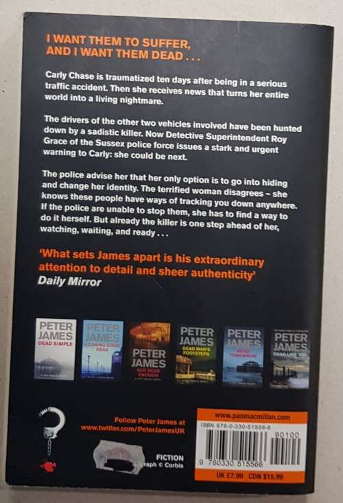Dead Mans Grip  Peter James  (Horror)