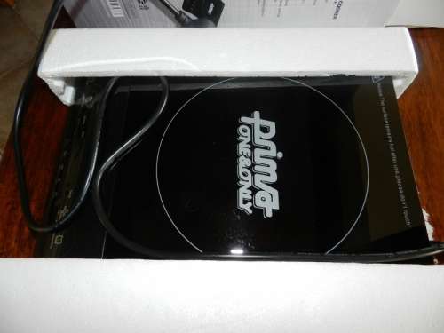 Prima One and Only Induction Stove Single Plate. Sensor touch control with 4 digit display
