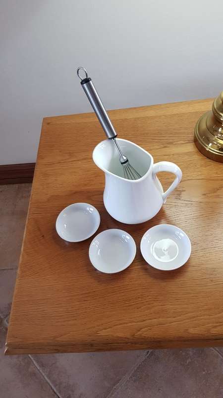 Dinnerware set: Aro Vitrified Hotelware.  Crockery  4 piece