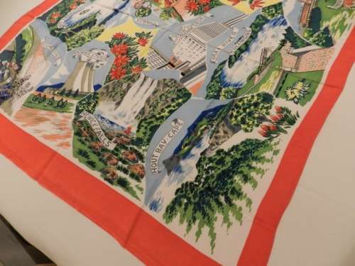 Vintage collectable Ladies scarf.  Souvenir Tourist South Africa: