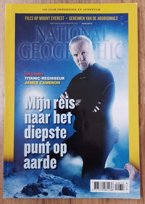 Magazines: National Geographic (Dutch).  1x Magazine.  (Dutch) Juni 2013.