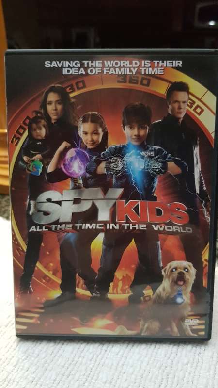 Family Entertainment DVD   Spy Kids, All the Time in the World.  Good, clean condition.