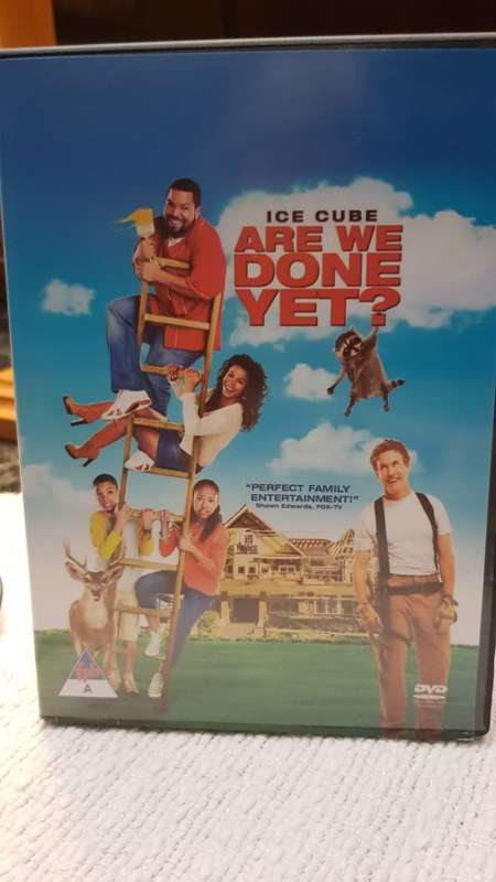 Family Entertainment DVD    Are we Done Yet? - Ice Cube.  Good, clean condition.