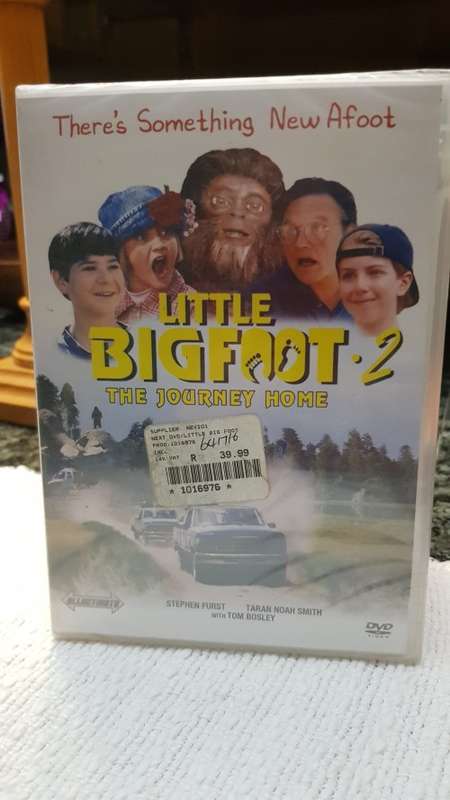 Family Entertainment DVD   The Little Bigfoot 2, The Journey Home  DVD still in plastic.