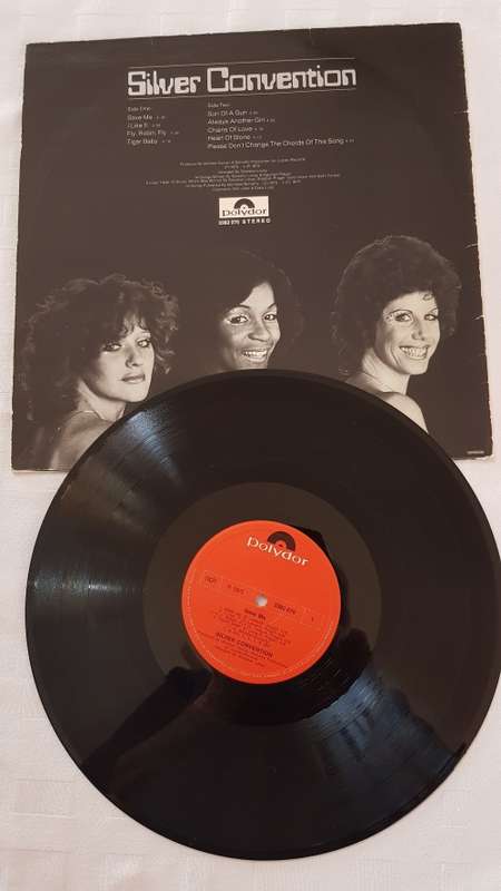 Vintage Vinyl Music LP Records. Title: Silver Convention.