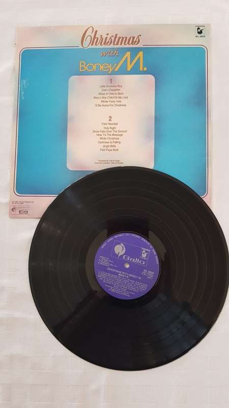 Vintage Vinyl Music LP Records. Title: Christmas with Boney M