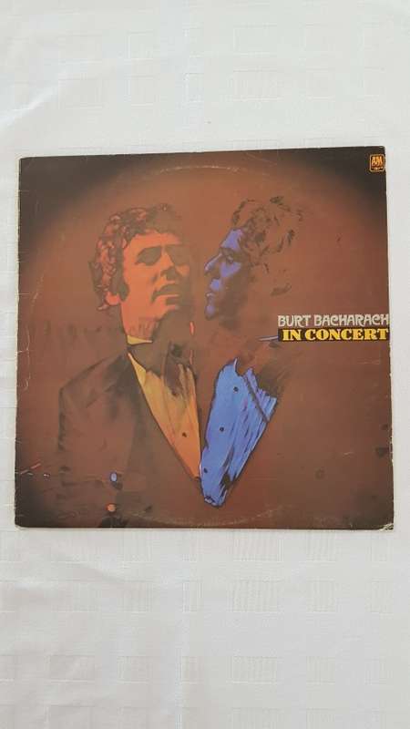 Vintage Vinyl Music LP Records. Title: Burt Bacharach in Concert.