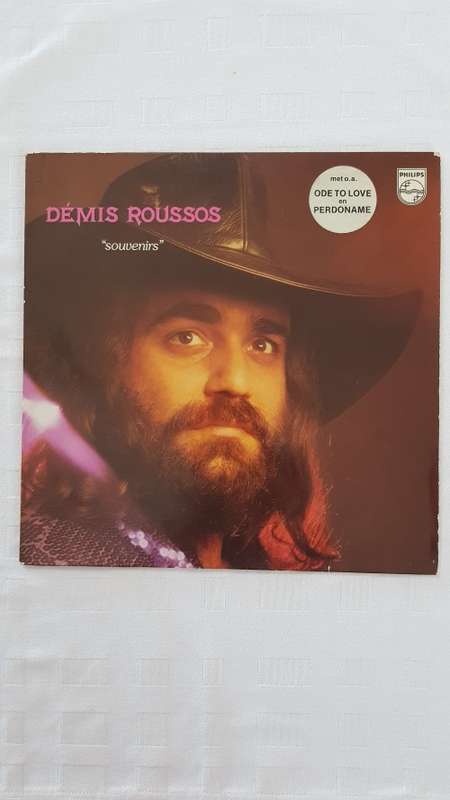 Vintage Vinyl Music LP Records. Title: Démis Roussos, Souvenirs.
