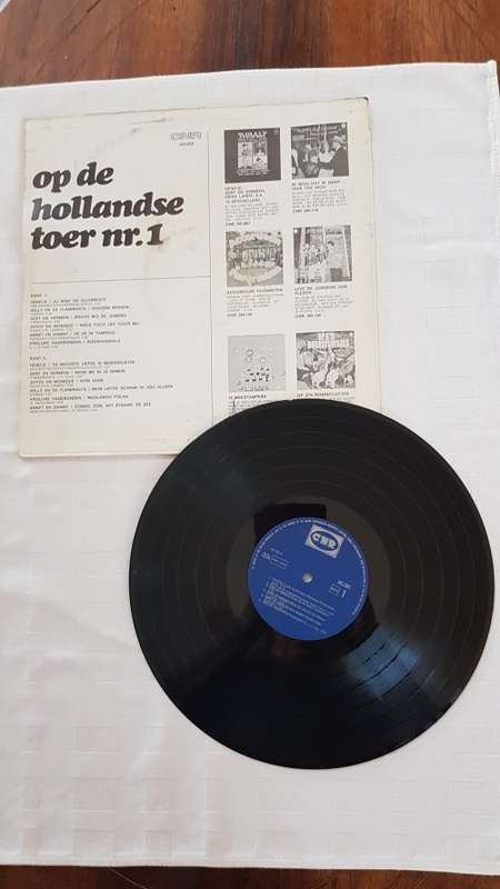 Vintage Vinyl Music LP Records. Title: Op de Hollandse Toer Nr. 1 (Dutch).