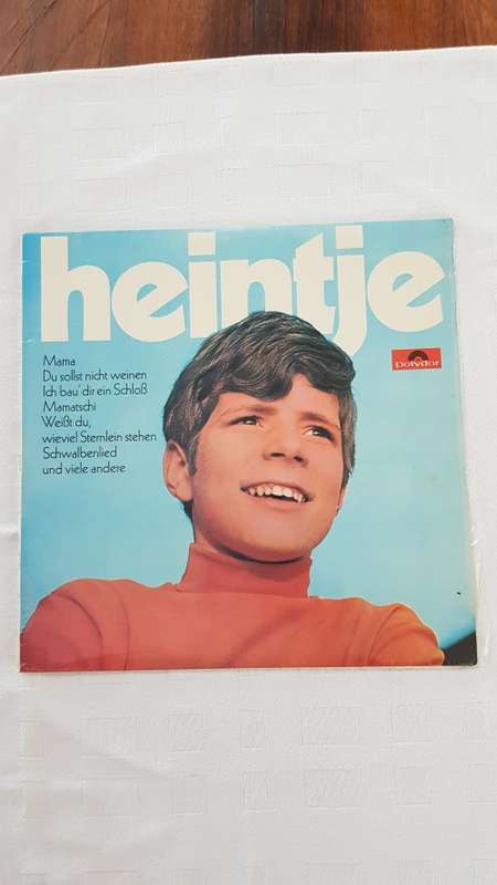 Vintage Vinyl Music LP Records. Title: Heintje, Mama (German).