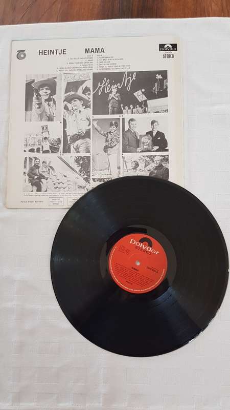 Vintage Vinyl Music LP Records. Title: Heintje, Mama (German).