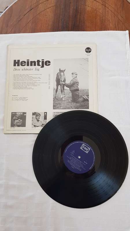 Vintage Vinyl Music LP Records. Title: Heintje, Dein Schönster Tag (German).