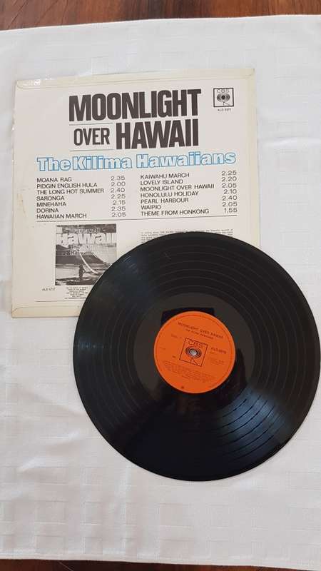 Vintage Vinyl Music LP Records. Title: The Kilima Hawaiians, Moonlight over Hawaii