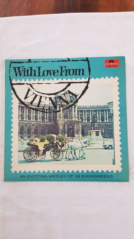 Vintage Vinyl Music LP Records. Title: With Love from Vienna (German).