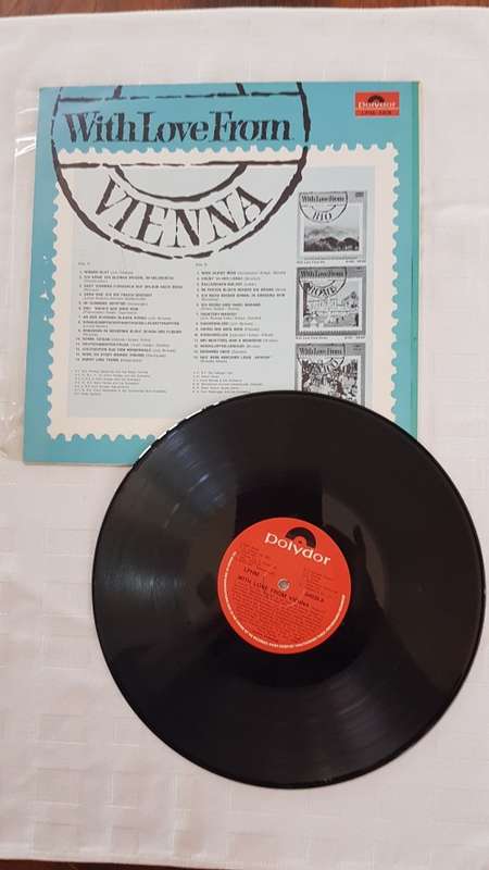 Vintage Vinyl Music LP Records. Title: With Love from Vienna (German).
