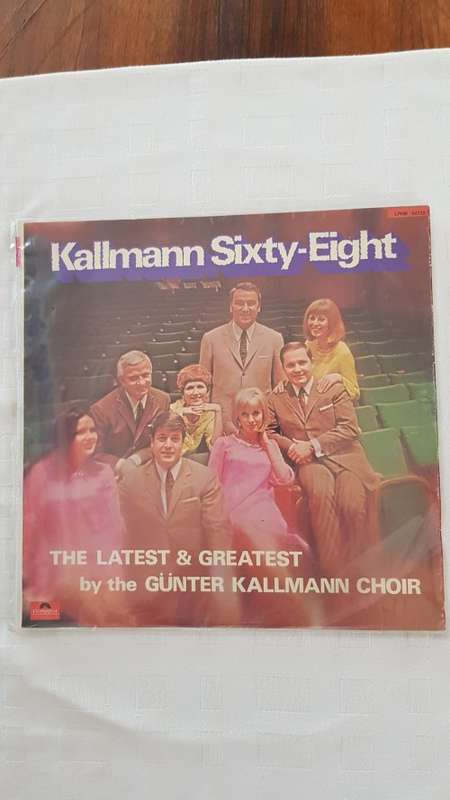 Vintage Vinyl Music LP Records. Title: Kallmann Sixty-Eight, (German)