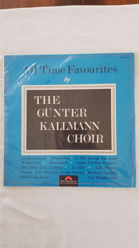 Vintage Vinyl Music LP Records. Title: All time favourites by The Günter Kallmann Choir (German).