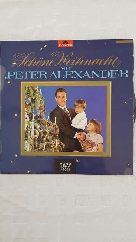 Vintage Vinyl Music LP Records. Title: Schöne Weihnacht, Peter Alexander (German).