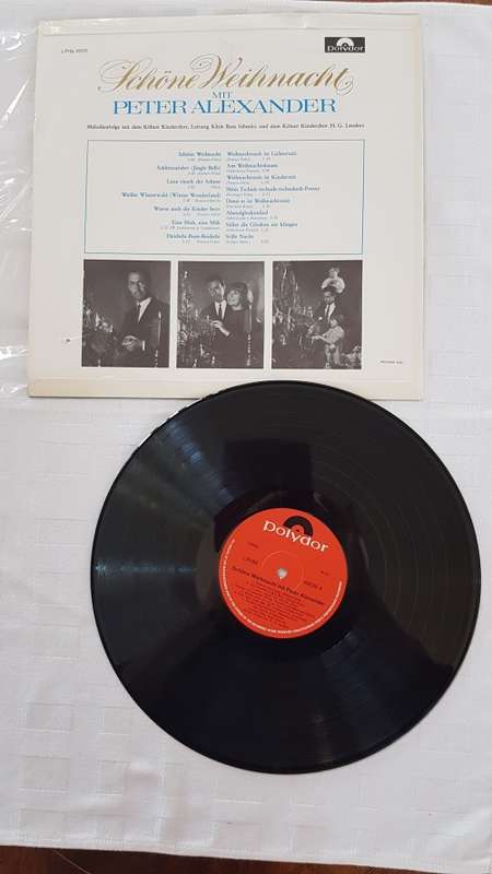 Vintage Vinyl Music LP Records. Title: Schöne Weihnacht, Peter Alexander (German).