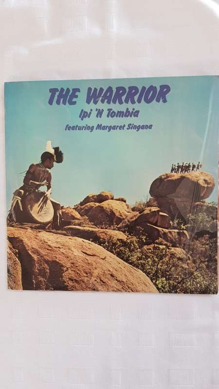 Vintage Vinyl Music LP Records. Title: The Warrior, Ipi N Tombia with Margaret Singana