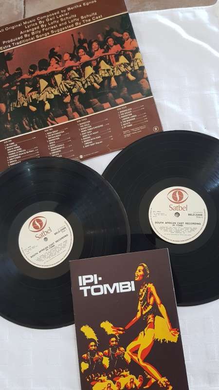 Vintage Vinyl Music LP Records. Title: Ipi-Tombi the Musical - Original Cast Recording, Double Album