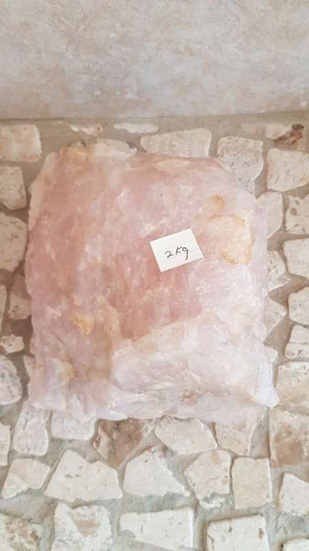 Rough Natural Pink Rose Quartz (Crystal stone) 2Kg