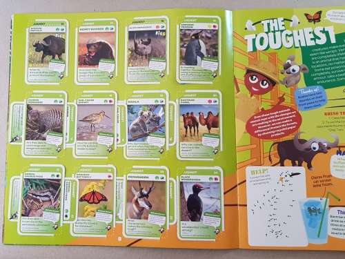Card Albums: Pick n Pay Super Animals plus doubles!!  Activity and Collectors Album