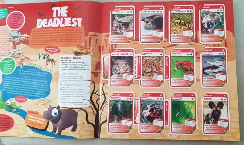 Card Albums: Pick n Pay Super Animals plus doubles!!  Activity and Collectors Album