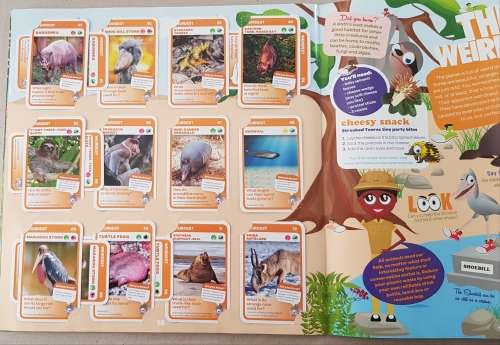 Card Albums: Pick n Pay Super Animals plus doubles!!  Activity and Collectors Album